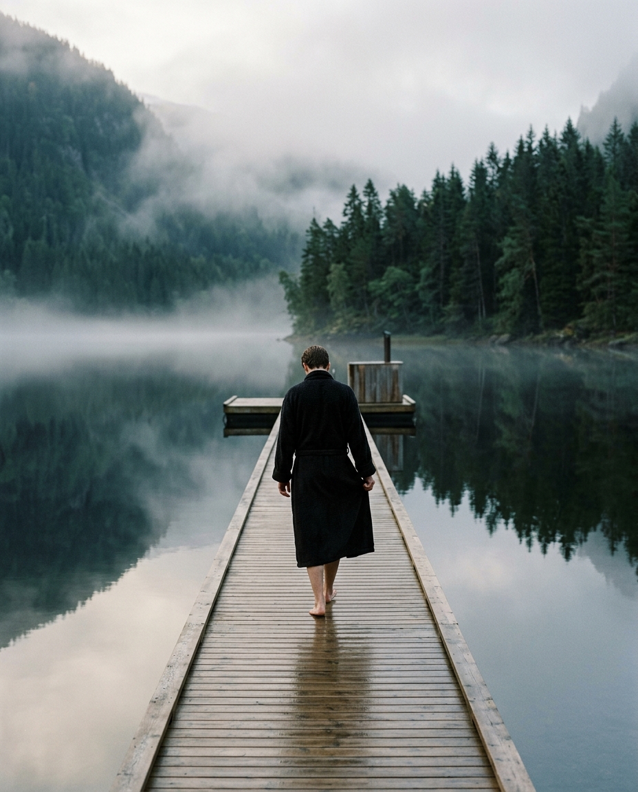 The lake before the world wakes